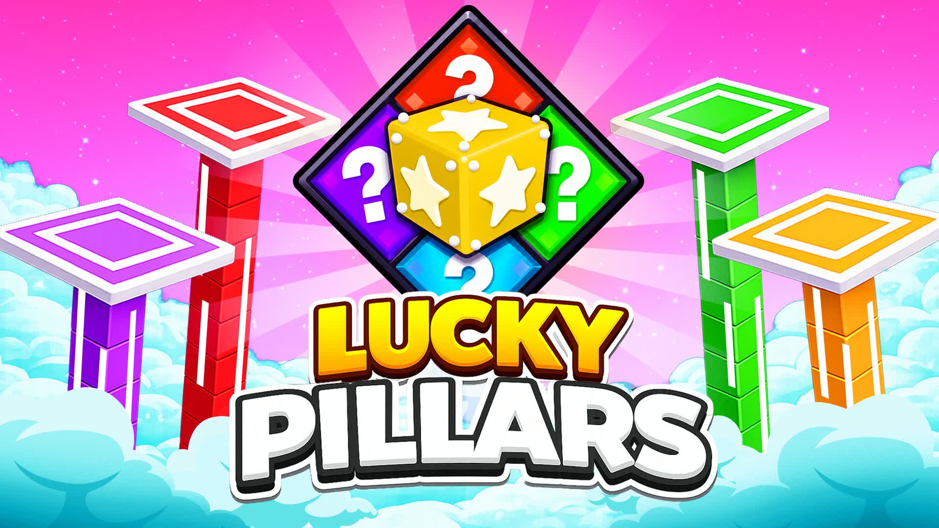 Lucky Block Pillars ⭐ (FFA) Pillars — Fortnite Creative map