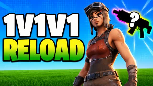 Secret 1v1v1 reload — Fortnite Creative map