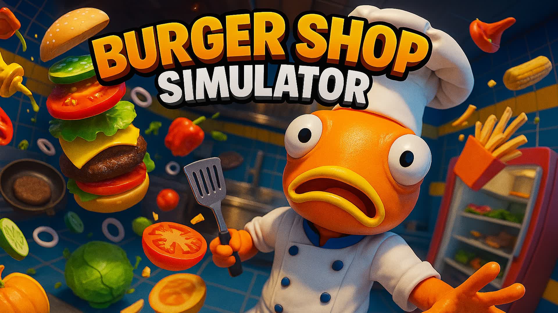 BURGER SHOP SIMULATOR [CO-OP] — Fortnite Creative map