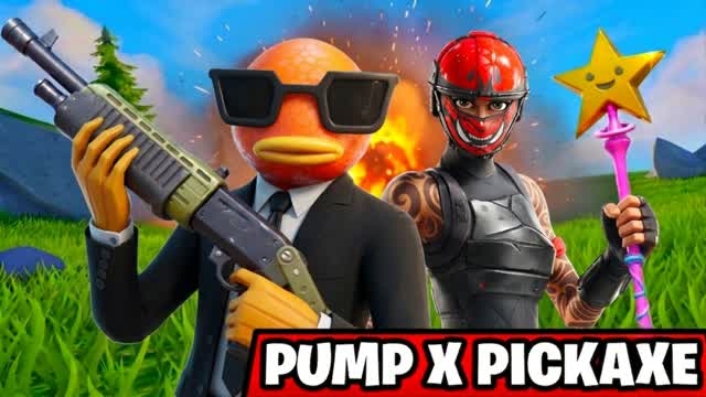 ⛏️ PICKAXE AND PUMP 🔫 WARS — Fortnite Creative map
