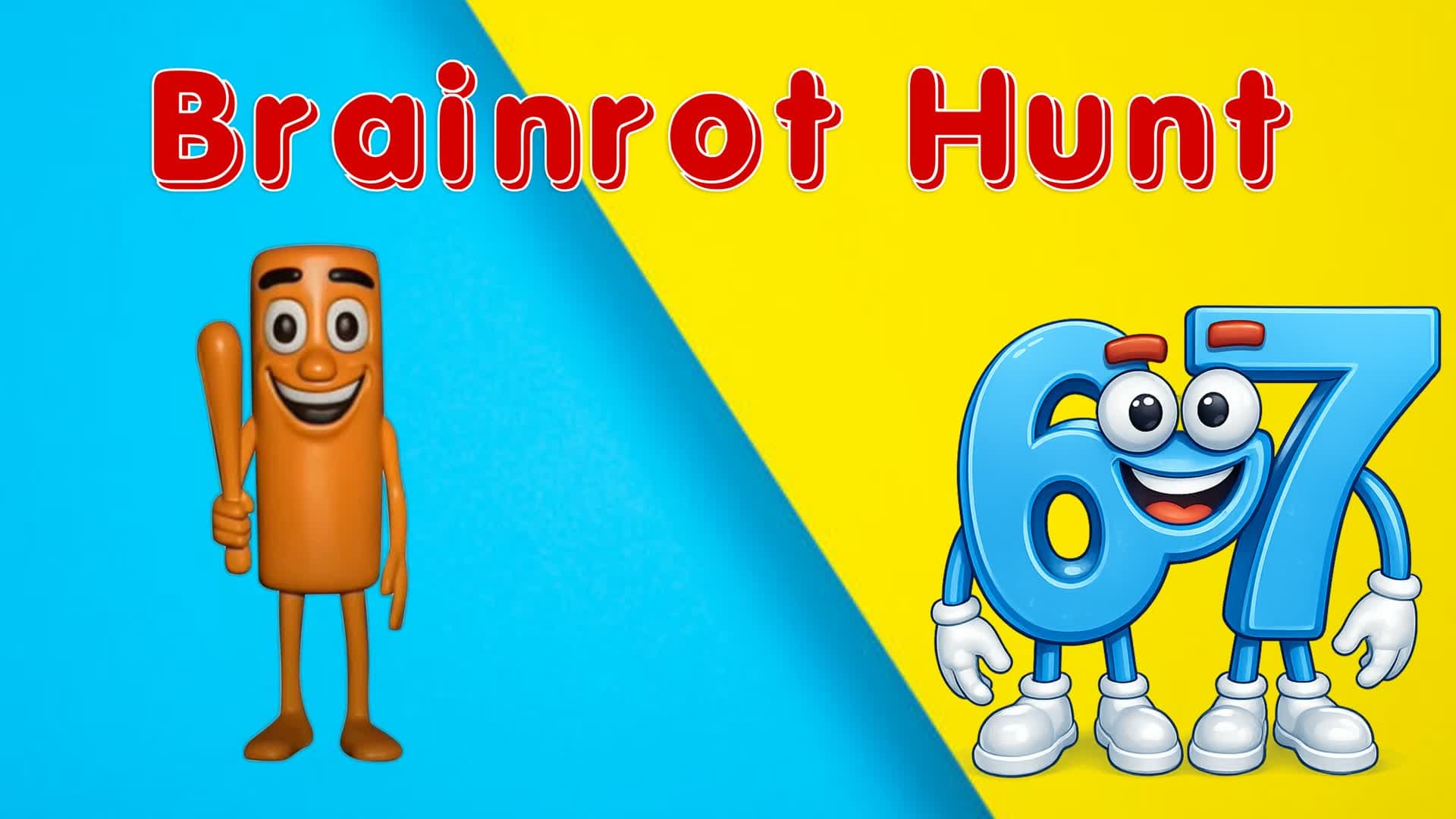 BRAINROT HUNT {200 Brainrots} — Fortnite Creative map