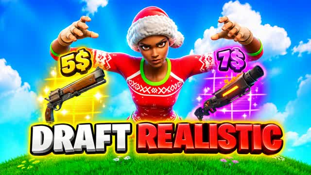 DRAFT REALISTIC [1V1] — Fortnite Creative map