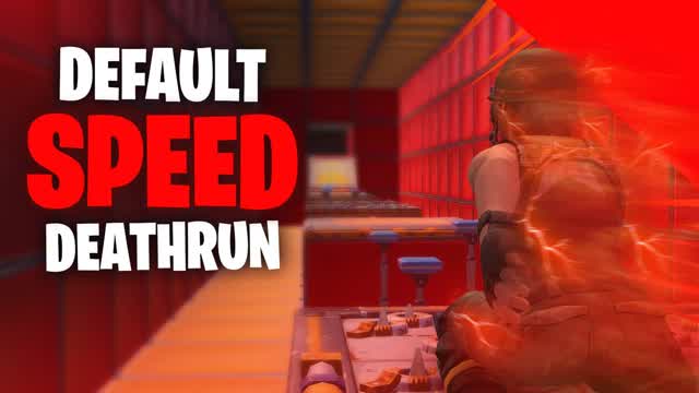 Default Speed Deathrun — Fortnite Creative map cover art