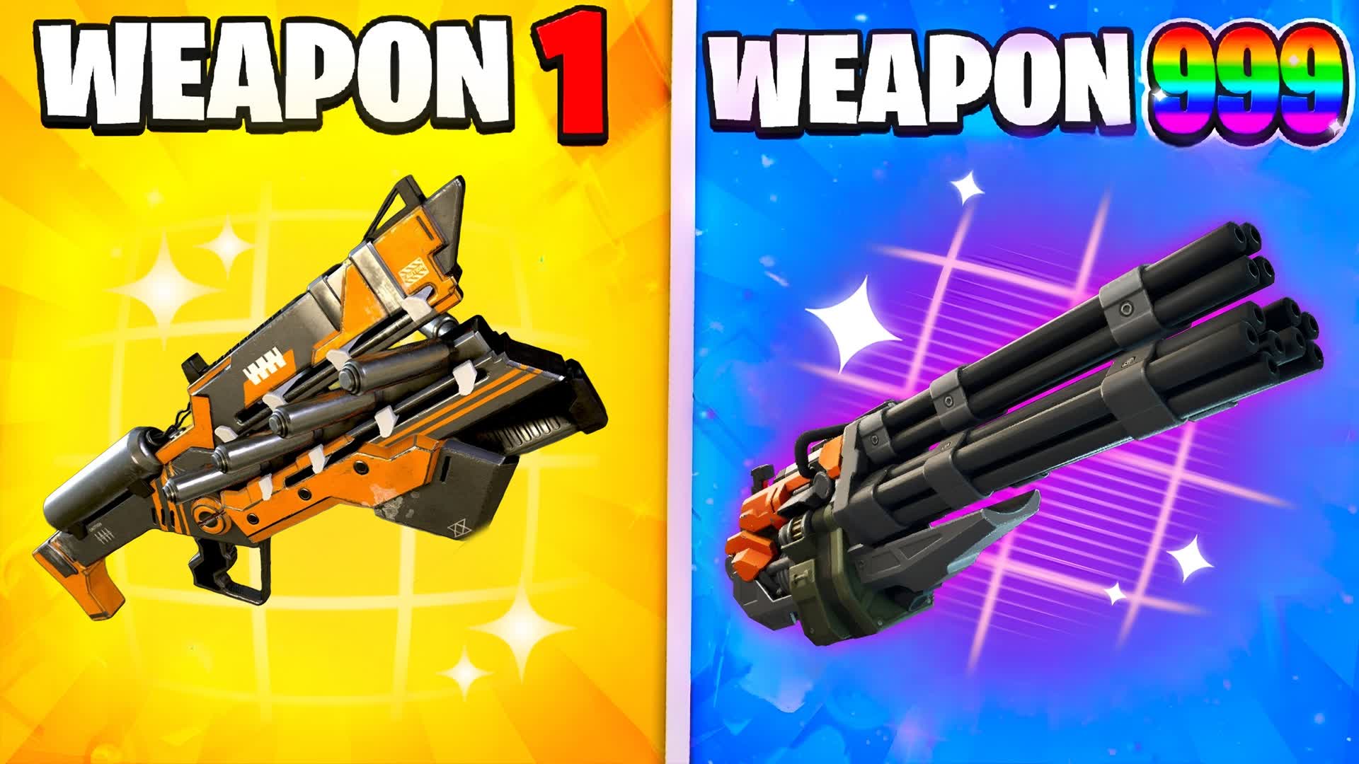 ⭐ SUPER TILTED GUN GAME 🔫 ONE SHOT 🎯 — Fortnite Creative map
