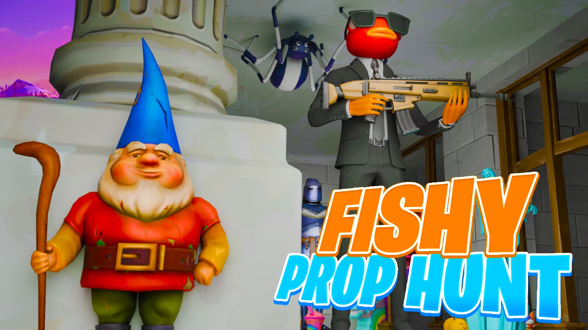 FISHY PROP HUNT — Fortnite Creative map