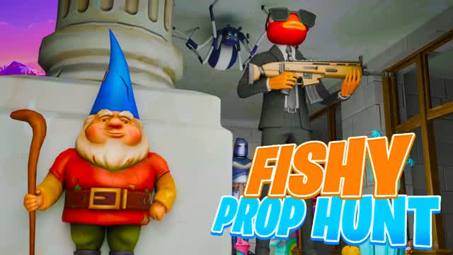 FISHY PROP HUNT — Fortnite Creative map cover art