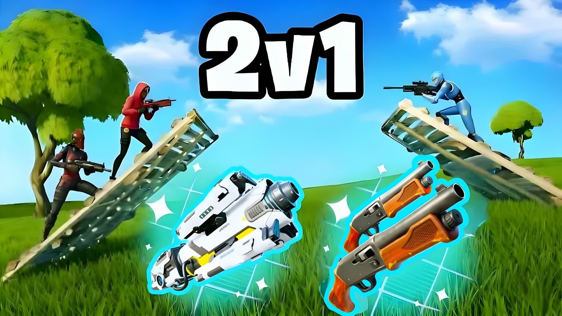 REALISTICS 2V1 [2] — Fortnite Creative map