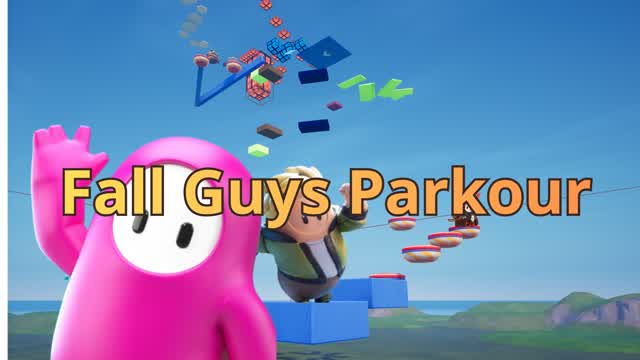 Fall Guys Parkour — Fortnite Creative map