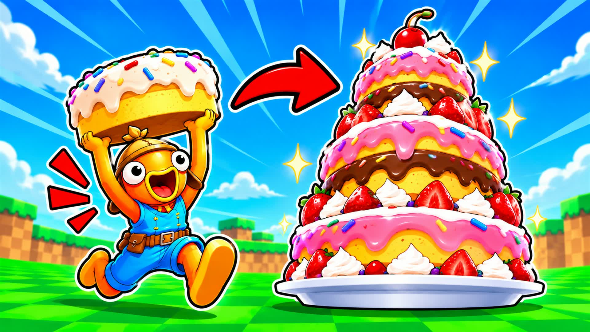 BUILD A CAKE TYCOON — Fortnite Creative map
