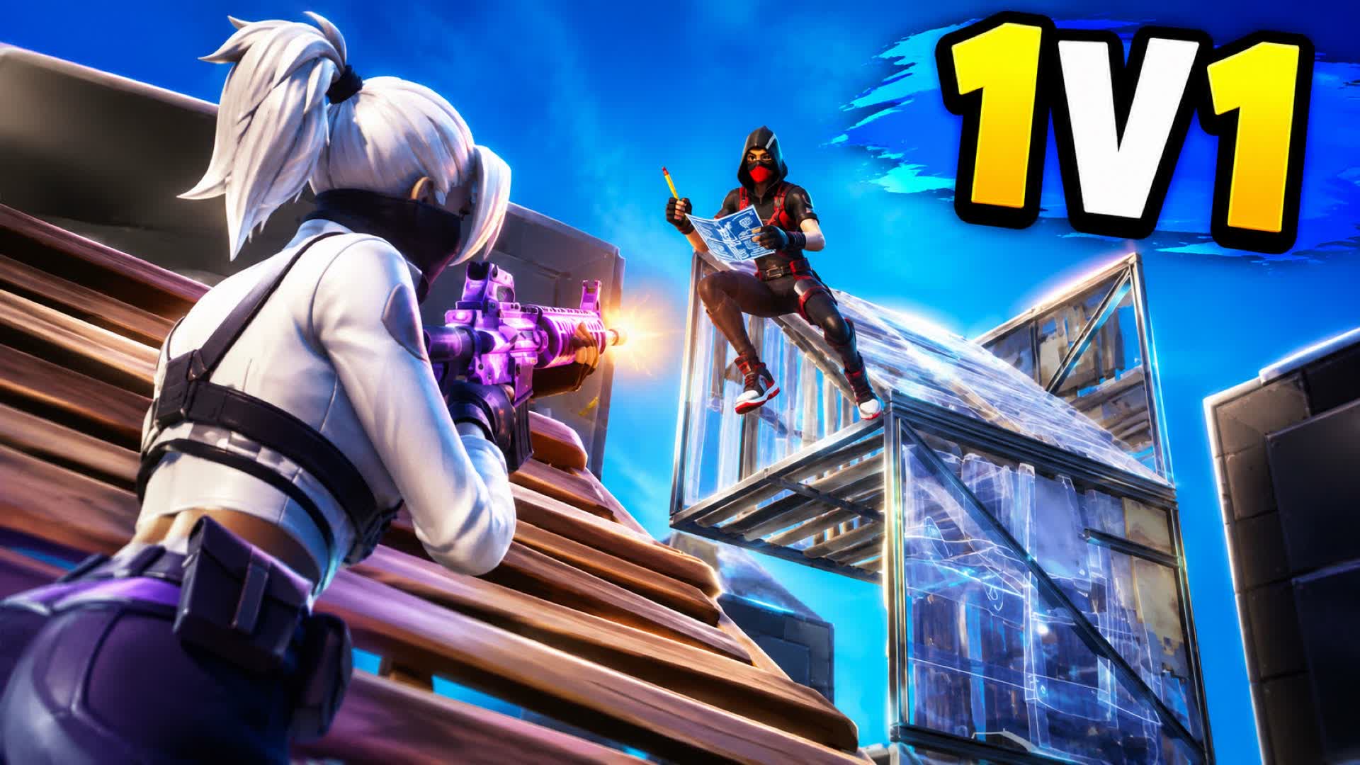 1V1 H — Fortnite Creative map