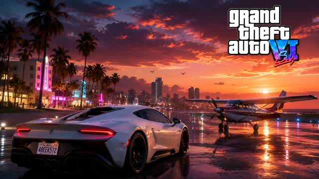 GRAND THEFT AUTO VI GTA6🌴🚗MR ROBOT — Fortnite Creative map cover art