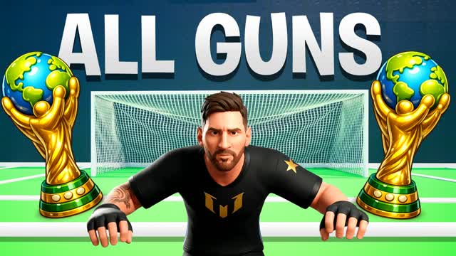 ALL GUNS FIFA WORLD 🏆 — Fortnite Creative map