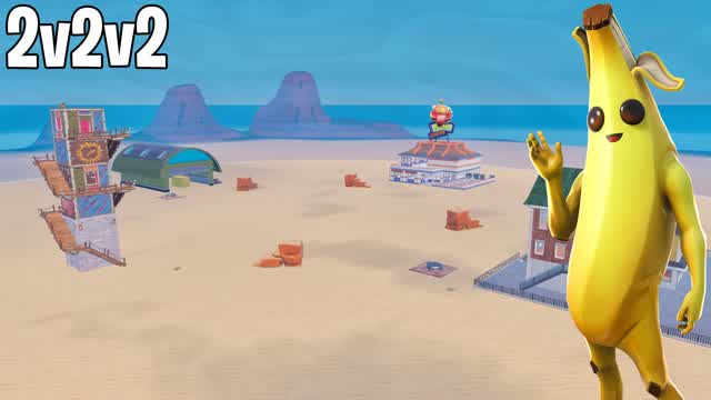 Wild Desert ⚡Zone Wars 2v2v2 حرب المنطقة — Fortnite Creative map
