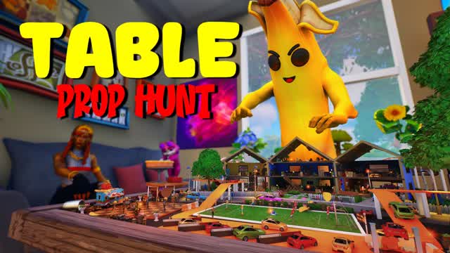 🧸TABLE - PROP HUNT🧸 — Fortnite Creative map