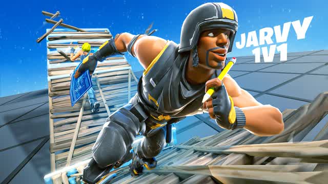 Jarvy 1v1 Map (200 Pumps) — Fortnite Creative map cover art