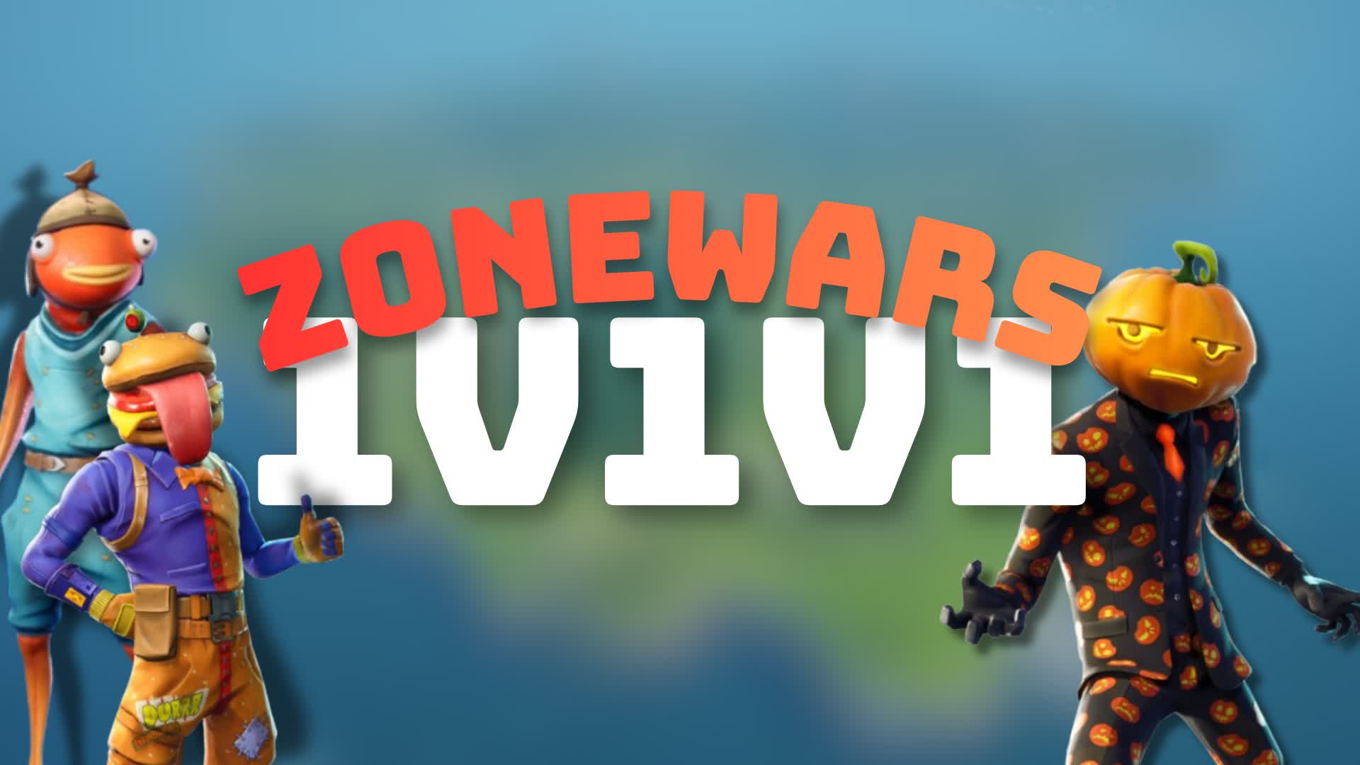 1V1V1 ZONE WARS MAX — Fortnite Creative map