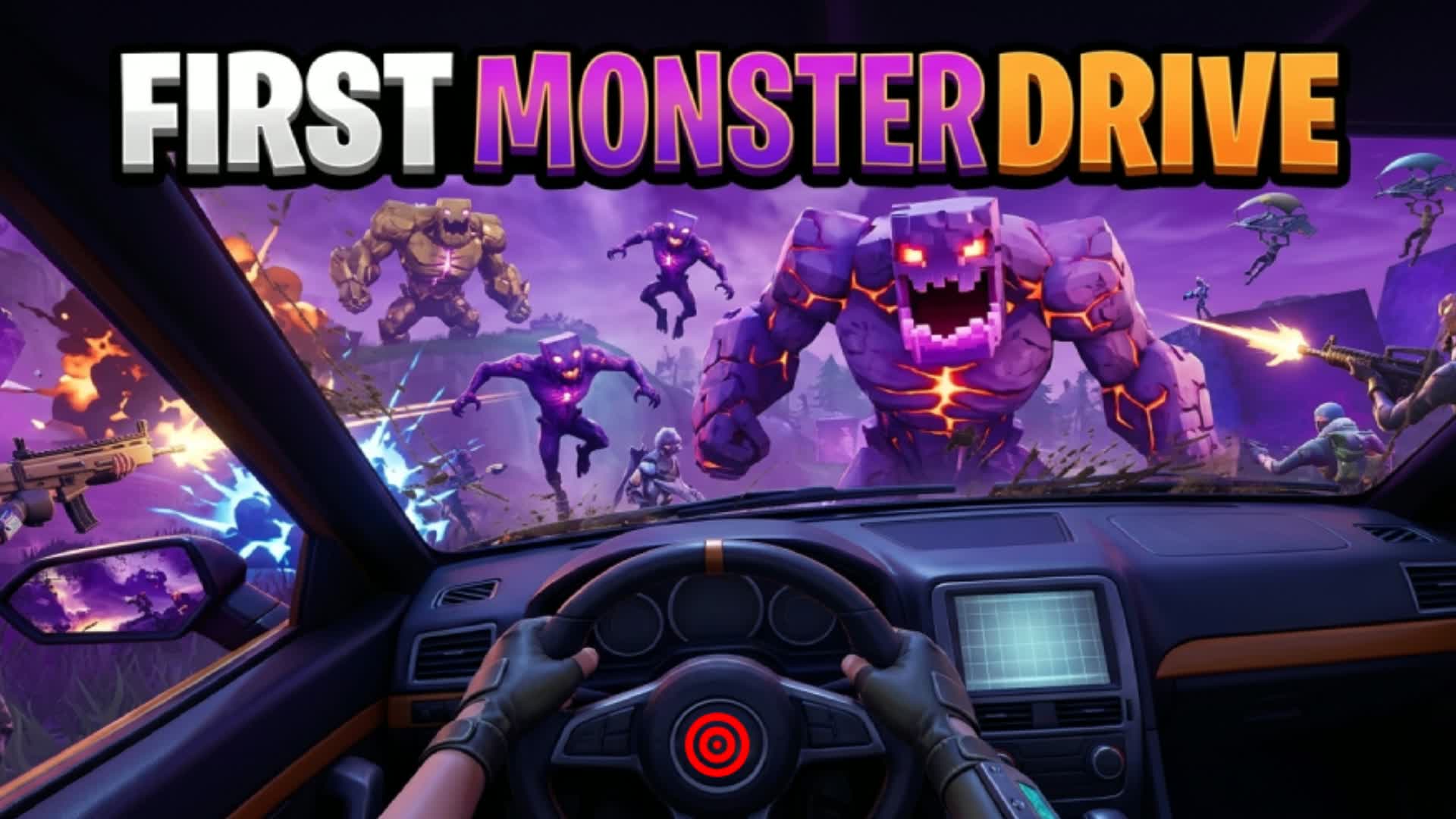 First Monster Drive — Fortnite Creative map