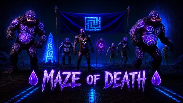 Maze of Death * Proximity Chat* — Fortnite Creative map