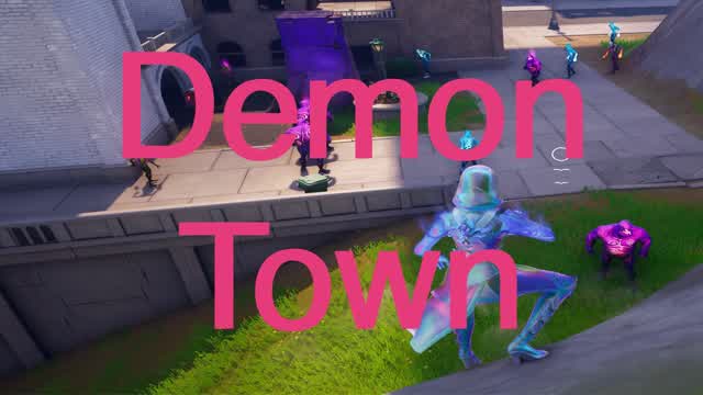 Demon Town — Fortnite Creative map cover art