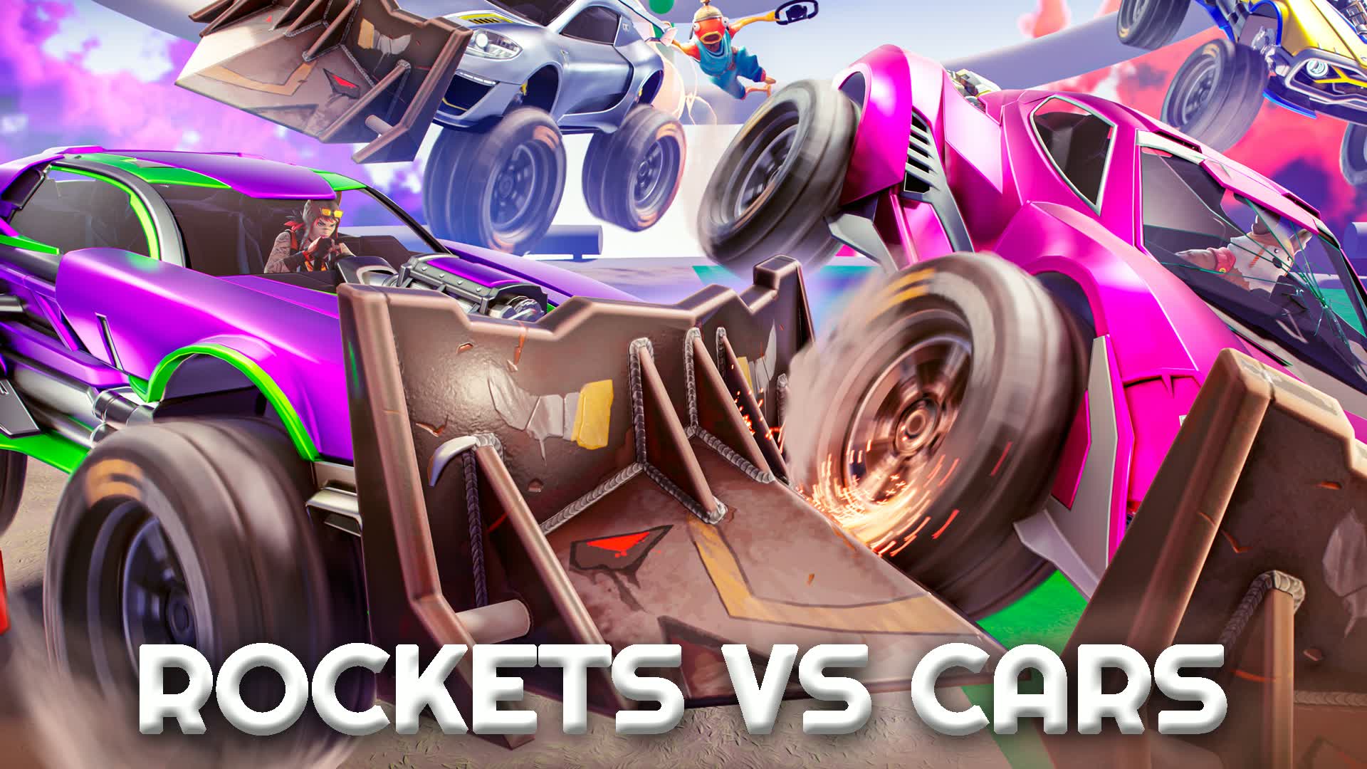 ROCKETS VS CARS SUMMER ISLAND🏝️ — Fortnite Creative map