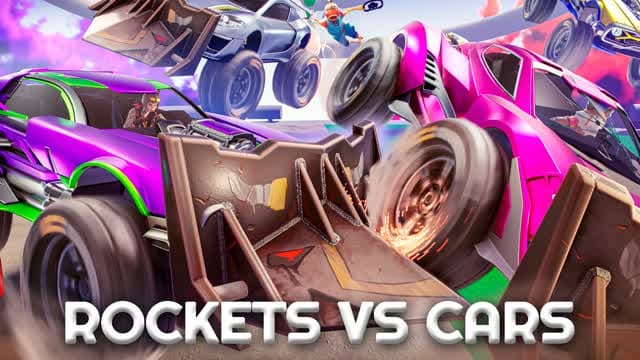 ROCKETS VS CARS SUMMER ISLAND🏝️ — Fortnite Creative map cover art