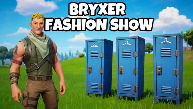 bryxer's fashion show — Fortnite Creative map cover art