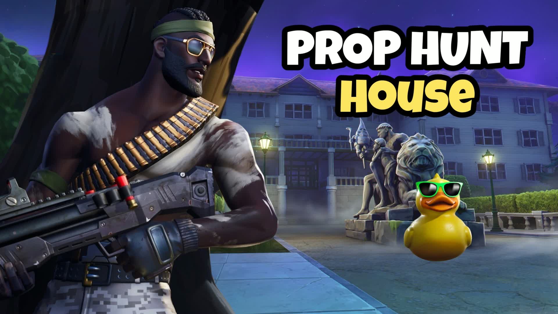 Prop Hunt House — Fortnite Creative map
