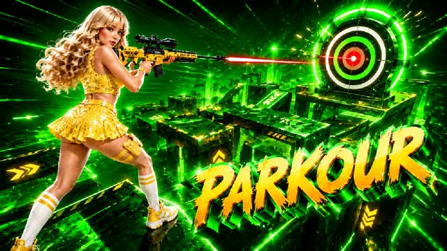 HYPER PARKOUR 321+ LEVELS⭐ — Fortnite Creative map