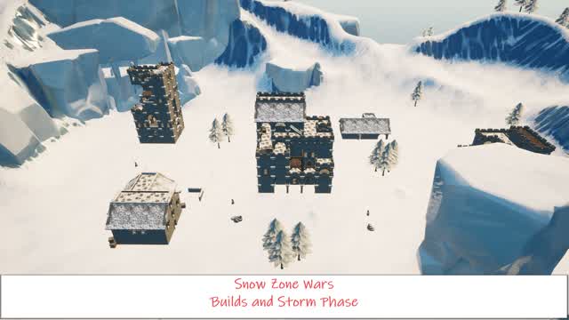 Snow Zone Wars — Fortnite Creative map cover art