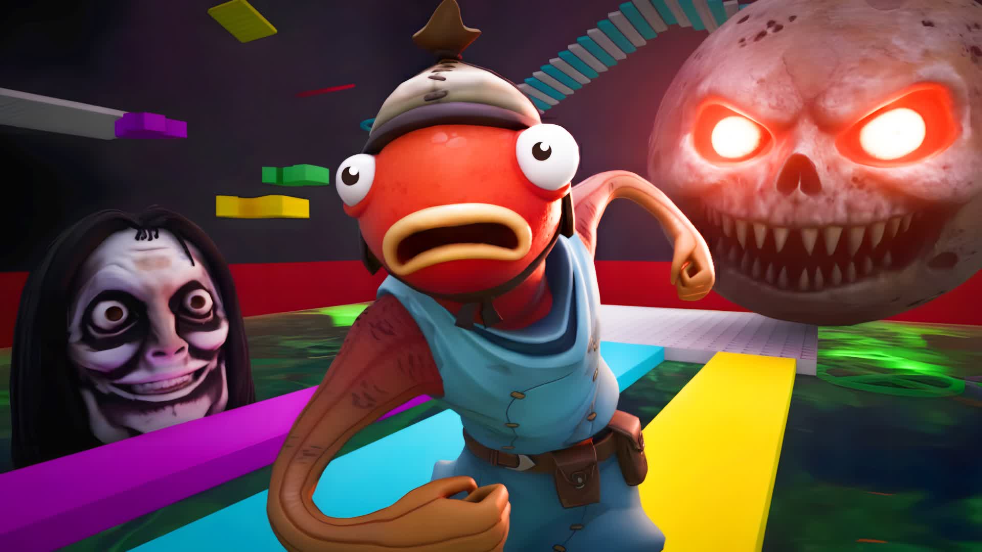 ESCAPE THE OBBY [HORROR] — Fortnite Creative map