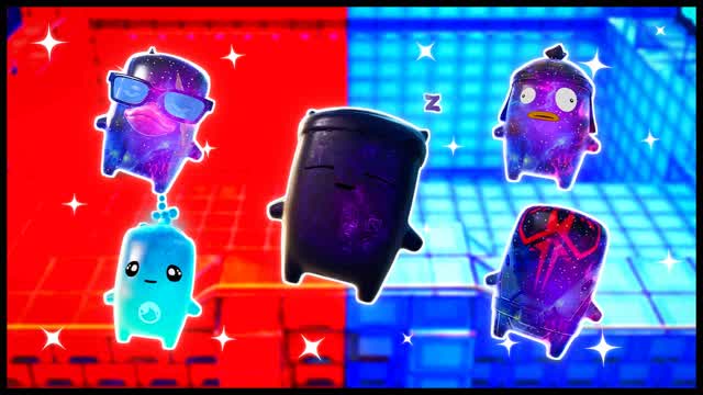 RED VS BLUE ELECTRIC DRIFT 🔴🔵 — Fortnite Creative map cover art
