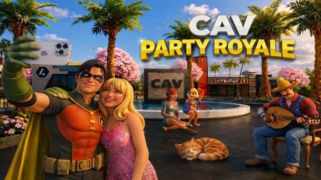 CAV PARTY✨✨ — Fortnite Creative map