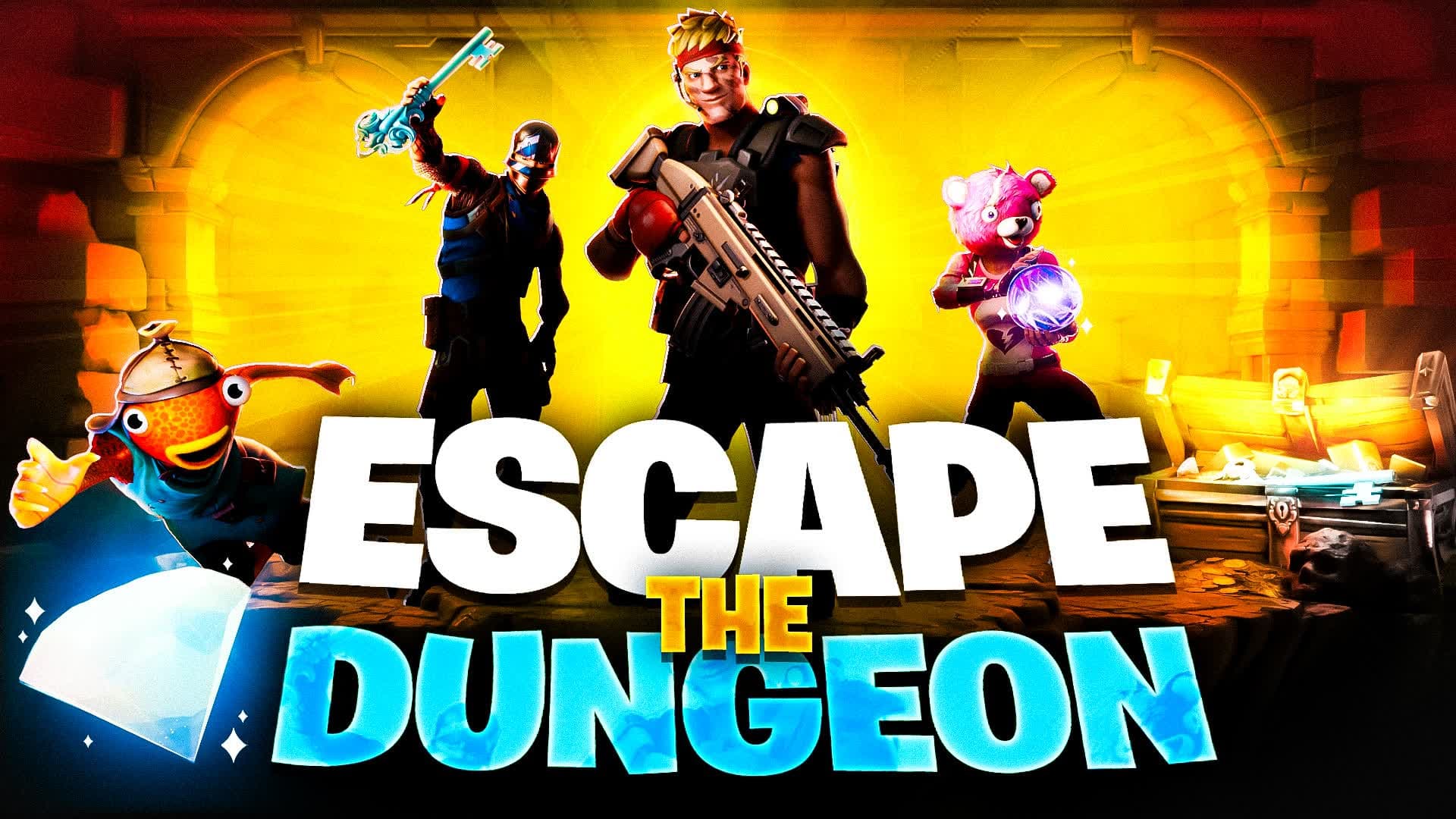 Escape The Dungeon! [Roguelike] — Fortnite Creative map