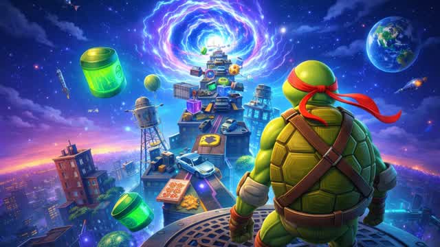 TMNT ONLY UP CHECKPOINT ONLYUP BRAINROT — Fortnite Creative map