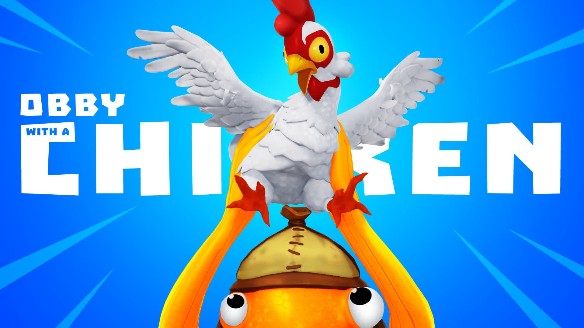 OBBY WITH A CHICKEN — Fortnite Creative map
