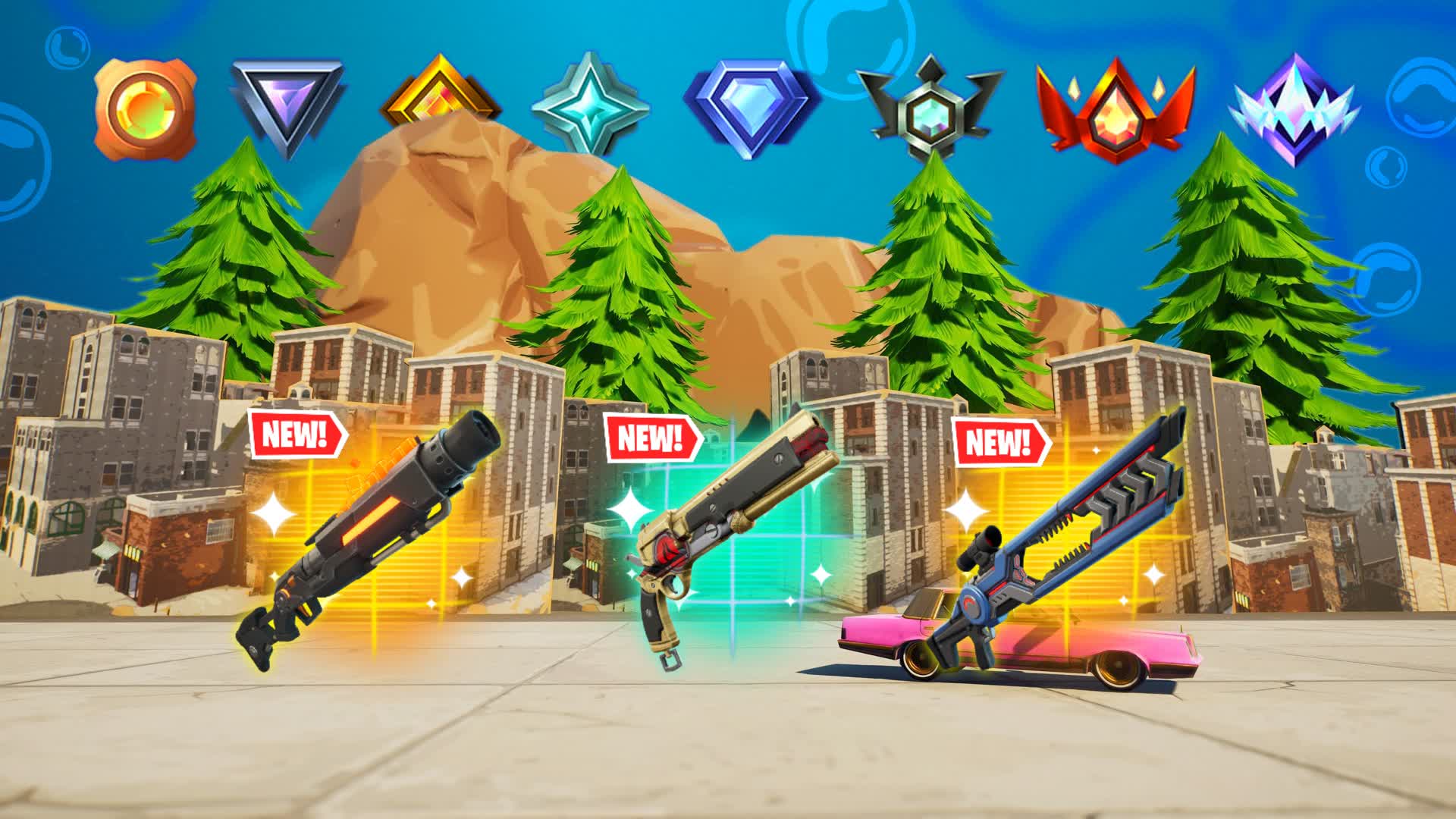 TILTED TOWERS ZONE WARS 🌟 [RANKED] — Fortnite Creative map