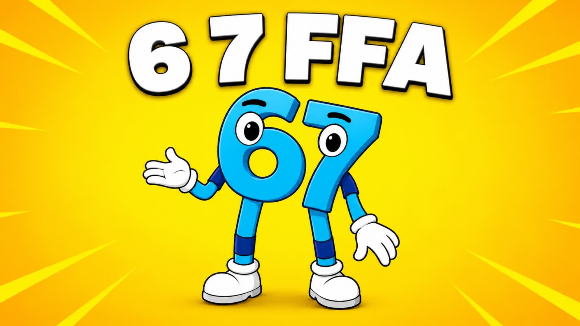 🔢 Six Seven - FFA 🔥 — Fortnite Creative map