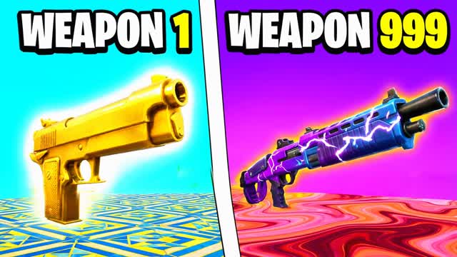 UNC CHAMPION GUN GAME 🔫 — Fortnite Creative map