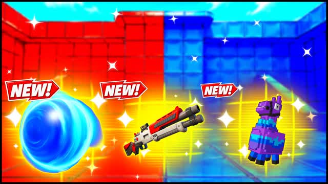 RED VS BLUE ROUTE STATIC 🔴🔵 — Fortnite Creative map