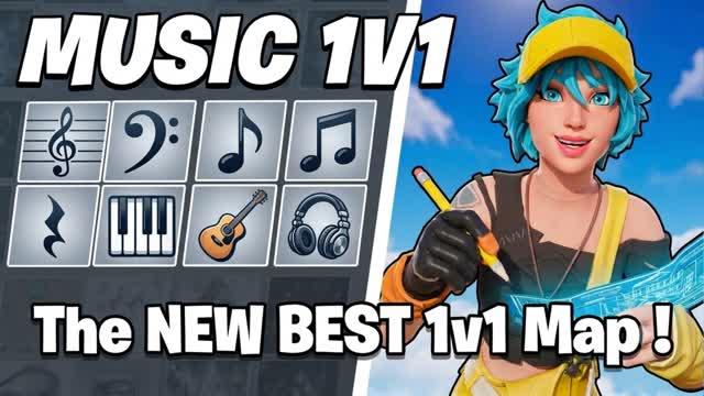 1V1 [MUSIC 🎵] — Fortnite Creative map