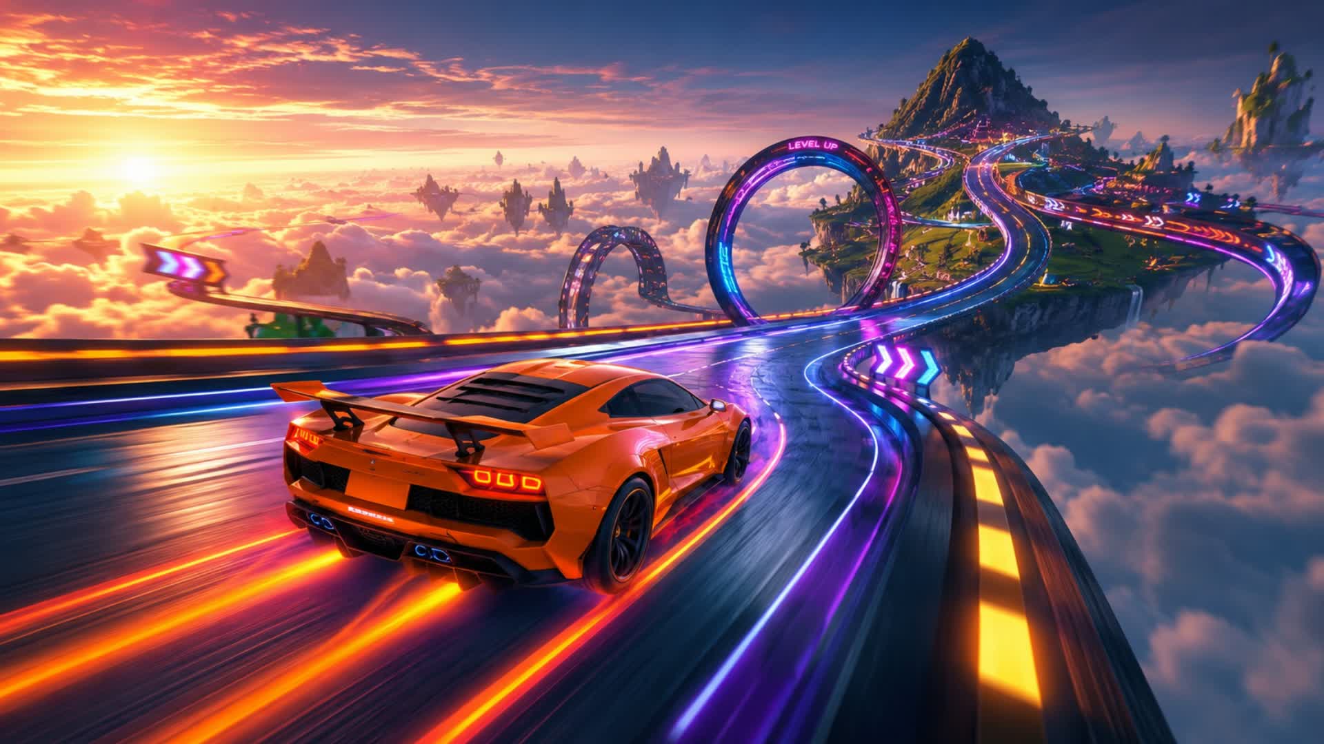 CAR GAME 🕹️ MEGA SUPER RAMP🔥 — Fortnite Creative map
