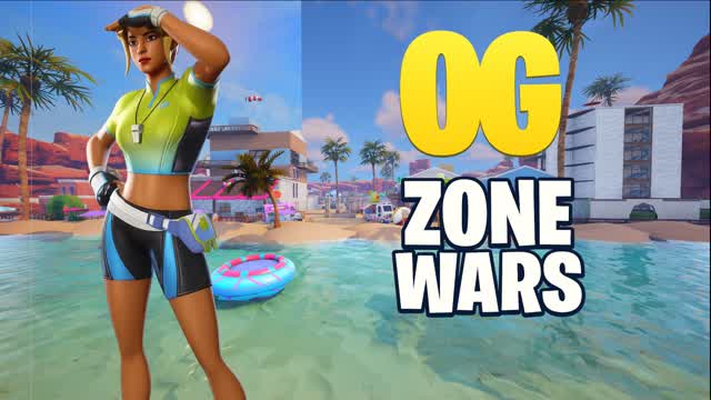 OG Zone Wars (FFA) — Fortnite Creative map cover art