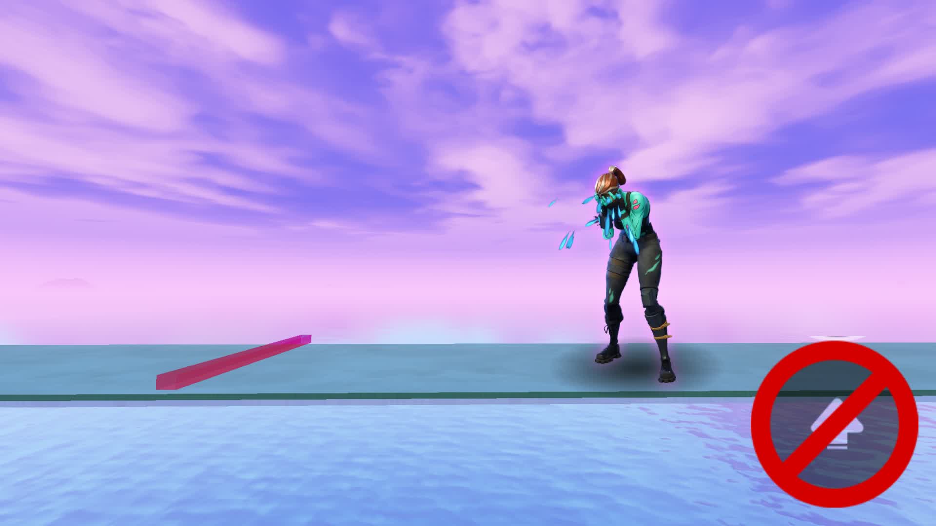 Deathrun But You Can't Jump — Fortnite Creative map