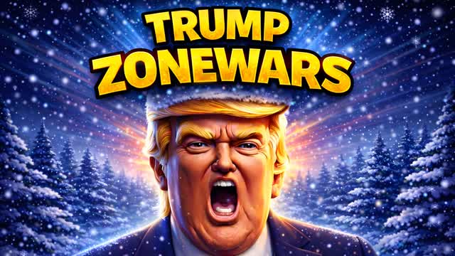 Trump Zone Wars — Fortnite Creative map cover art