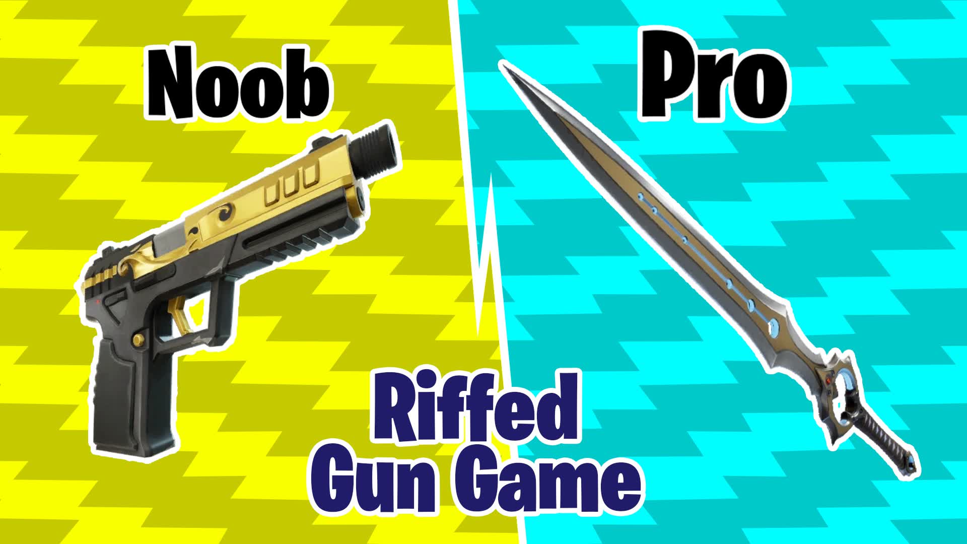 Riffed Gun Game — Fortnite Creative map