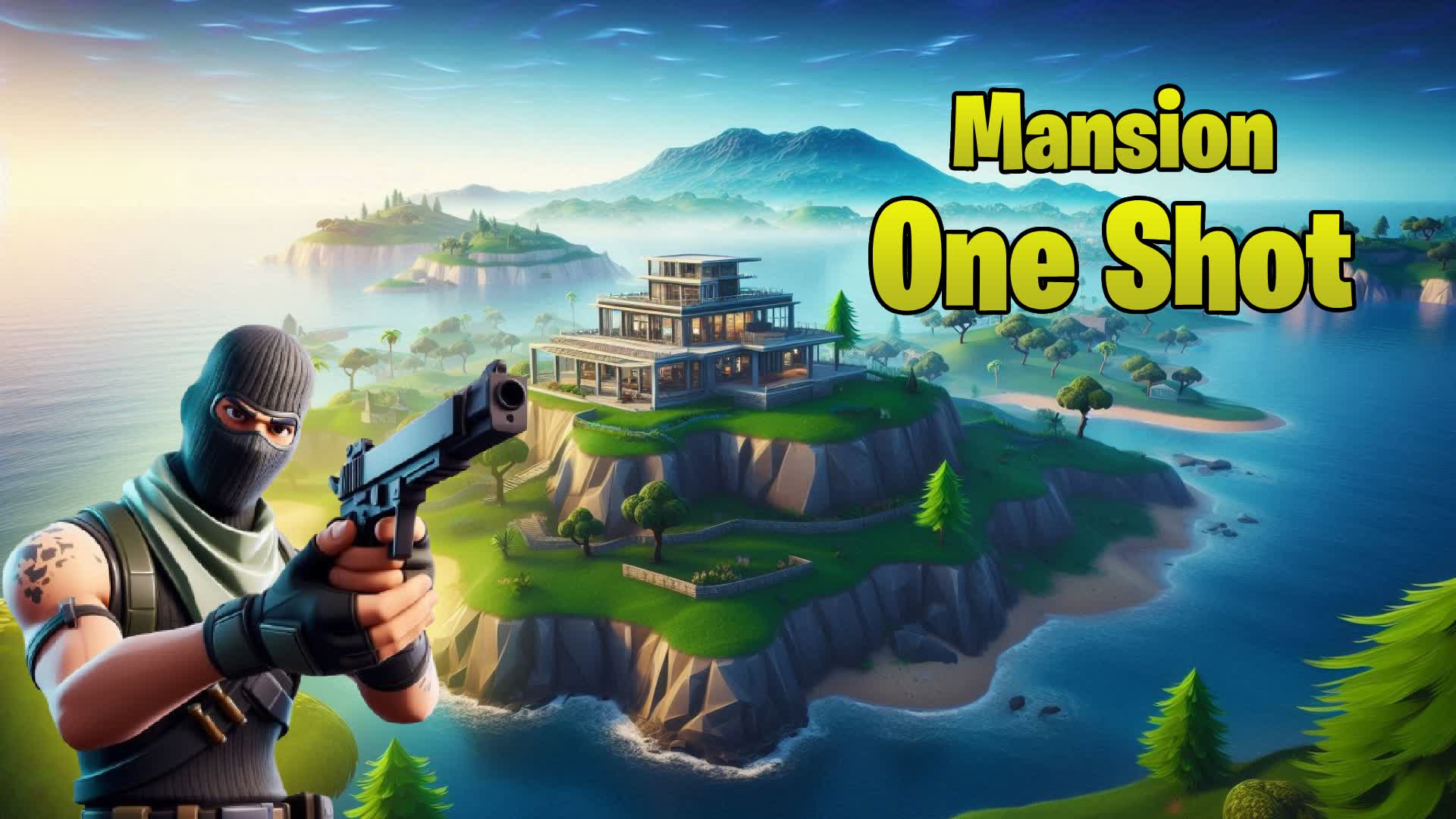Mansion One Shot — Fortnite Creative map