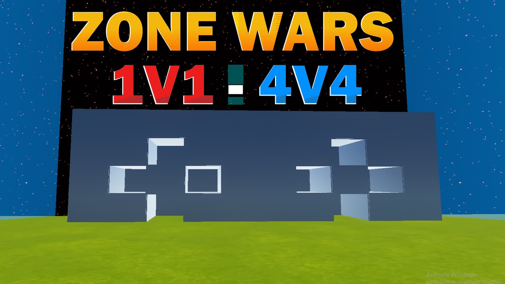 1v1-4v4 ZONE WARS MAP — Fortnite Creative map