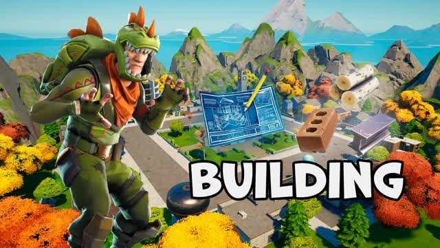 Zone Wars - Suburbs [Building] — Fortnite Creative map
