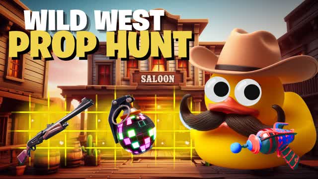 Western Prop Hunt 🤠 — Fortnite Creative map cover art