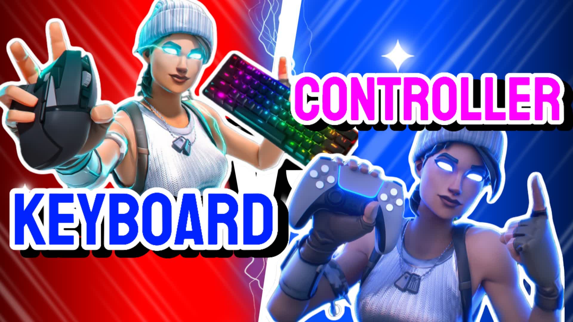 Best Keyboard vs Controller Roguelike — Fortnite Creative map